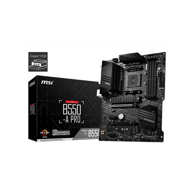MSI (B550-A PRO) - Carte mère format ATX(Open Box)
