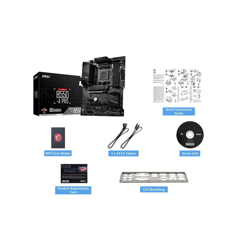 MSI B550-A PRO AM4 B550 DDR4 - Canada Computers & Electronics