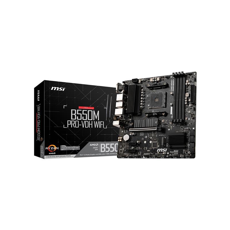 MSI B550M PRO-VDH WIFI AMD...