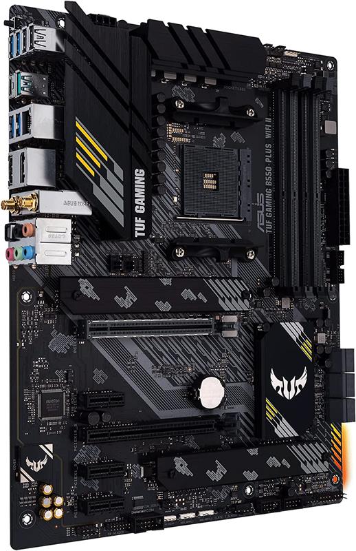ASUS TUF GAMING B550-PLUS WIFI II AMD AM4 ATX gaming motherboard