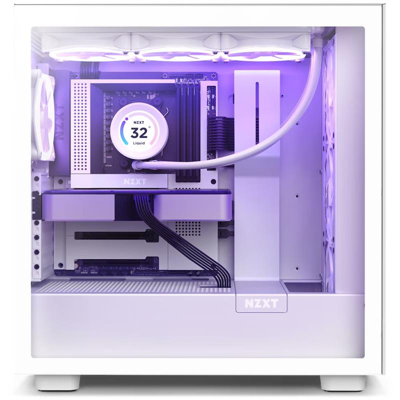 NZXT N7 B650E ATX AM5 Motherboard (WHITE) - Canada Computers