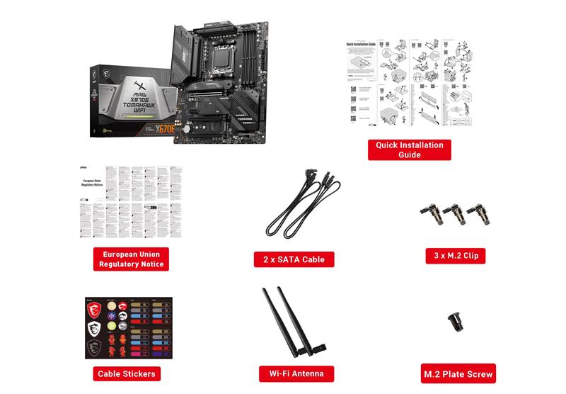 MSI MAG X670E TOMAHAWK WIFI ATX Motherboard - Canada Computers