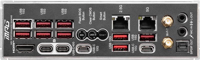 MSI MPG X870E CARBON WIFI, AMD X870E ATX AM5 Motherboard - Canada