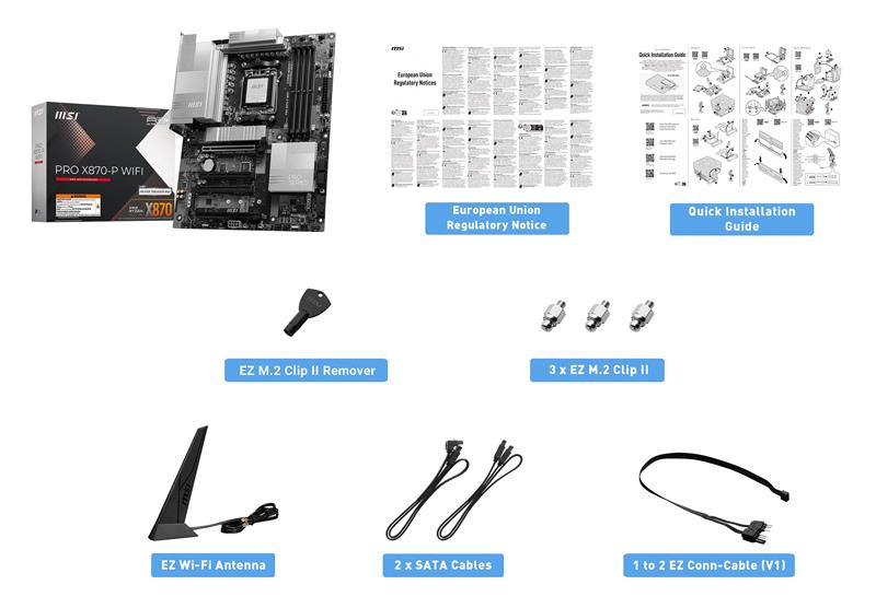 MSI PRO X870-P WIFI, AMD X870 ATX AM5 Motherboard - Canada