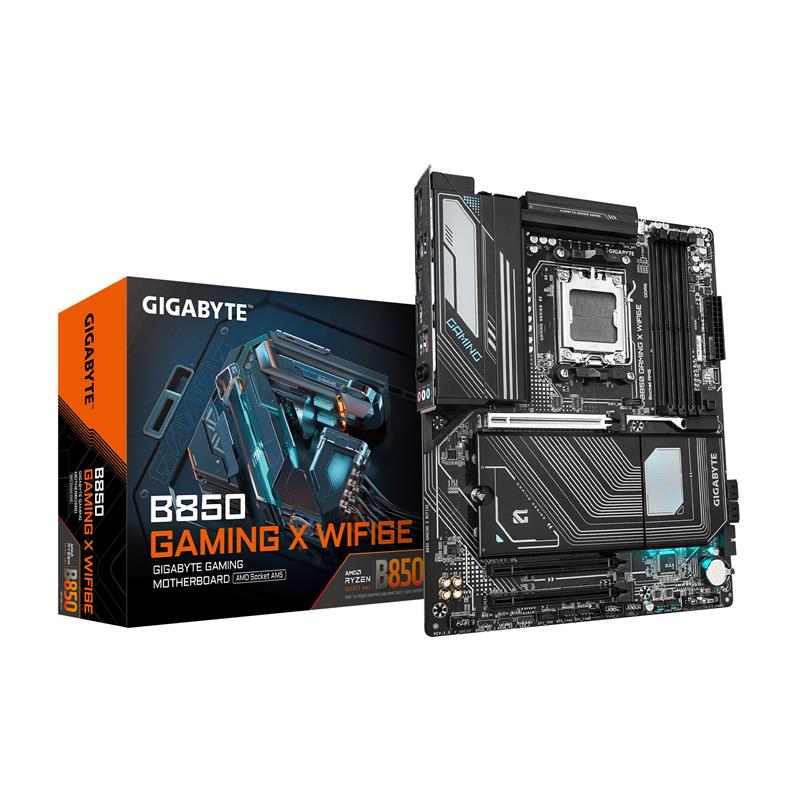 GIGABYTE B850 GAMING X WIFI6E AMD AM5 LGA 1718 Motherboard, ATX, DDR5