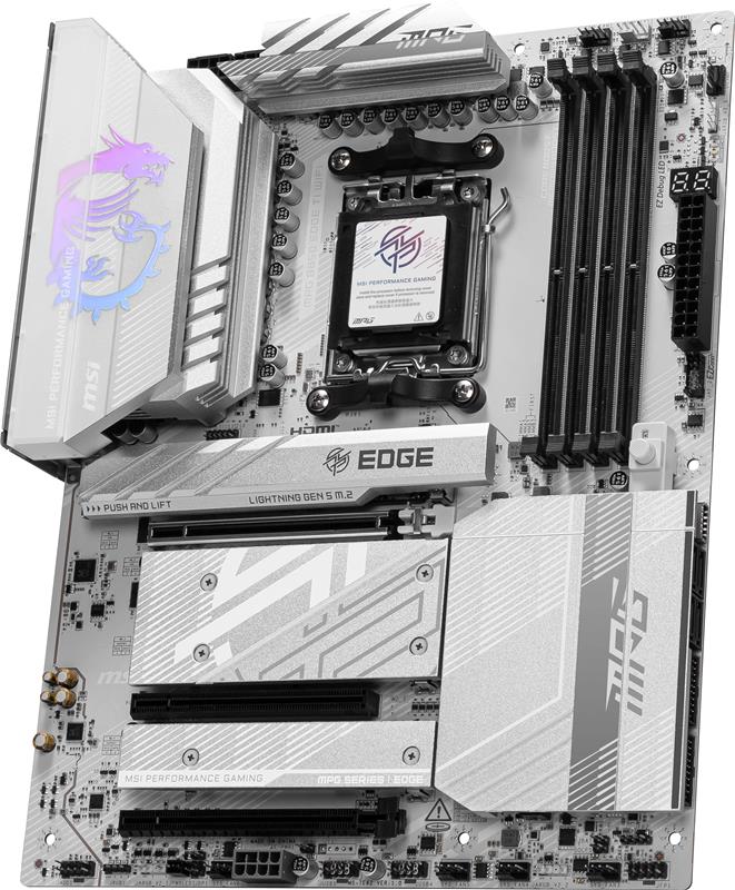 MSI MPG B850 EDGE TI WIFI, AMD Ryzen™ 9000 / 8000 / 7000 Series