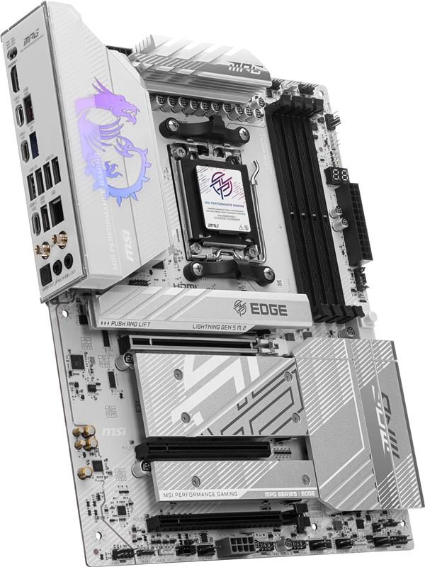 MSI MPG B850 EDGE TI WIFI, AMD Ryzen™ 9000 / 8000 / 7000 Series