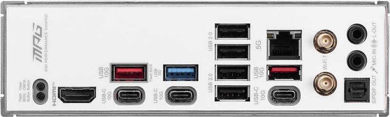 MSI MPG B850 EDGE TI WIFI, AMD Ryzen™ 9000 / 8000 / 7000 Series