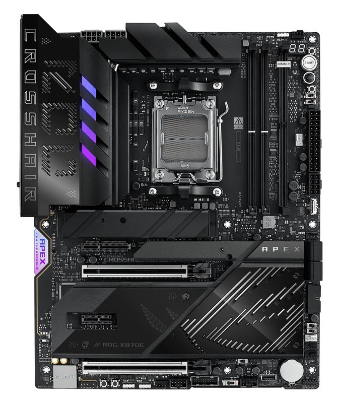 マザーボード ROG Crosshair X870E Hero AMD X870E AM5 ASUS ROG CROSSHAIR X870E APEX AMD X870E AM5 ATX motherboard