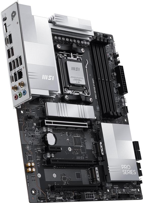 MSI PRO X870E-P WIFI AMD X870 AM5 DDR5 ATX Wi-Fi 7 Motherboard