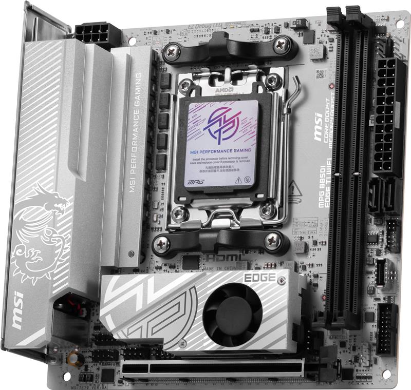 MSI MPG B850I EDGE TI WIFI AMD AM5 Mini-ITX Motherboard - Canada