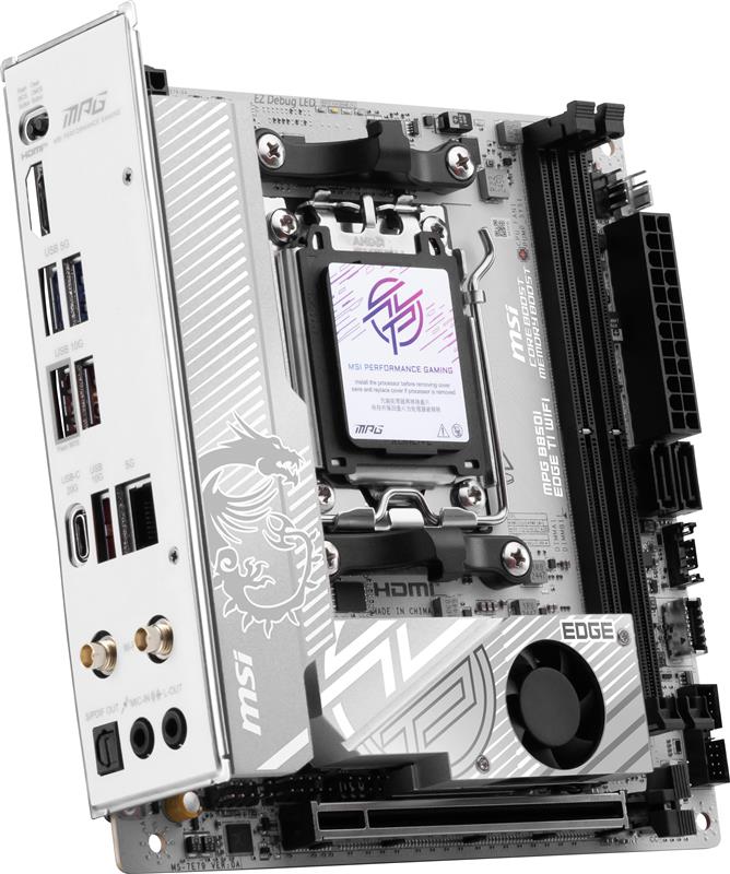 MSI MPG B850I EDGE TI WIFI AMD AM5 Mini-ITX Motherboard - Canada