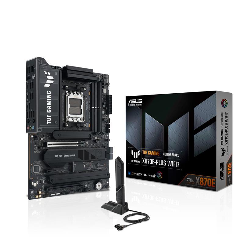ASUS TUF GAMING X870E-PLUS WIFI7 AMD X870E ATX motherboard