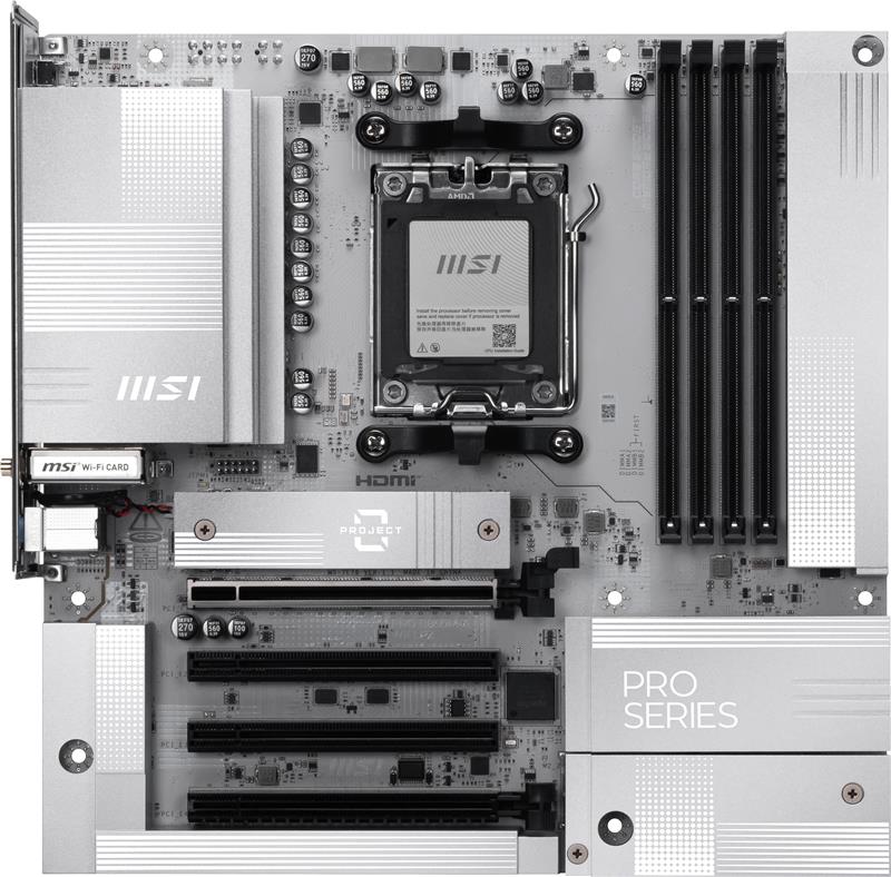 MSI PRO B850M-A WIFI PZ Supports AMD Ryzen Motherboard - Canada