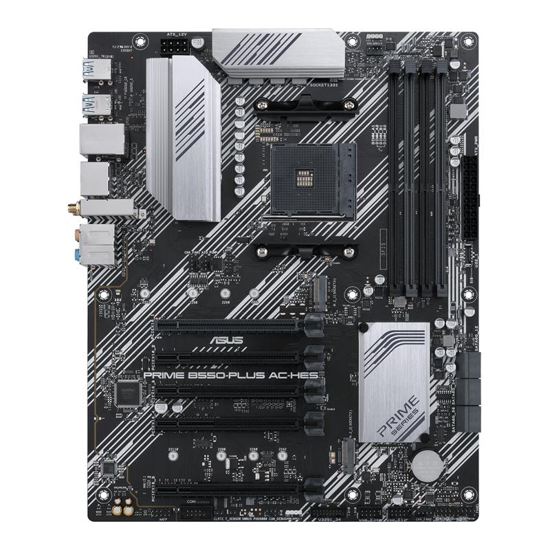 ASUS PRIME B550-PLUS AC-HES AMD AM4 ATX Motherboard
