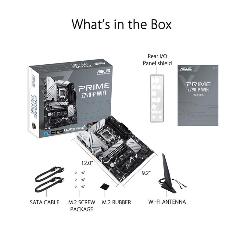 ASUS Prime Z790-P WiFi LGA 1700(Intel® 13th &12th Gen) ATX