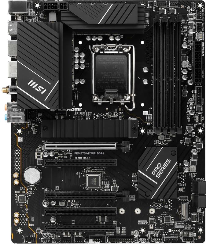 MSI PRO B760-P WIFI DDR4, Intel ATX LGA 1700 Motherboard - Canada