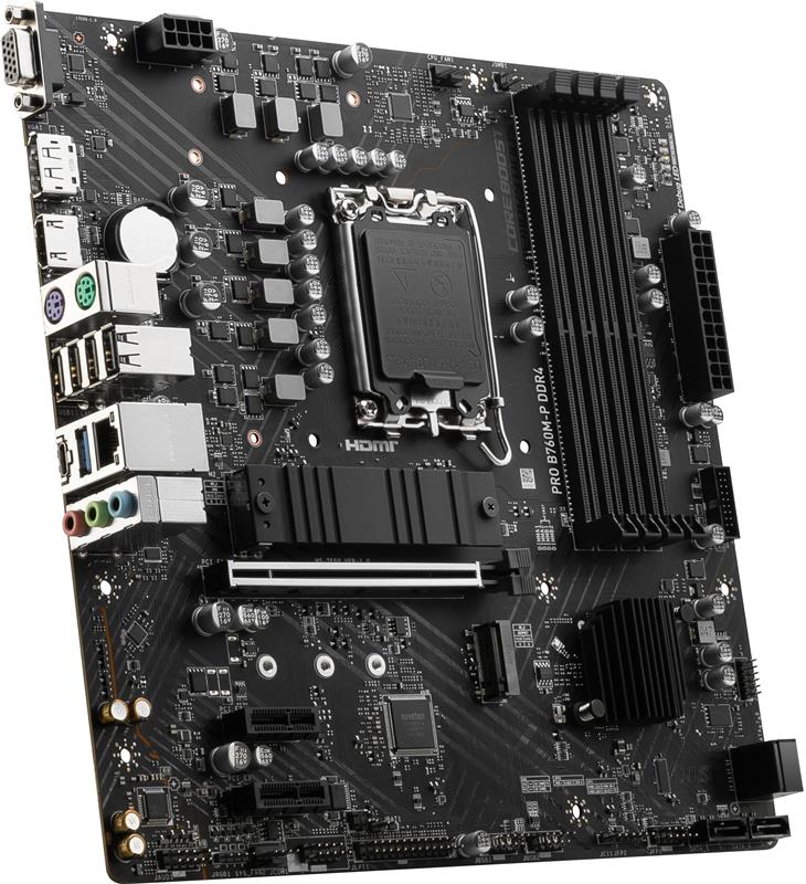 MSI PRO B760M-P DDR4 Intel LGA 1700 Micro ATXMotherboard - Canada
