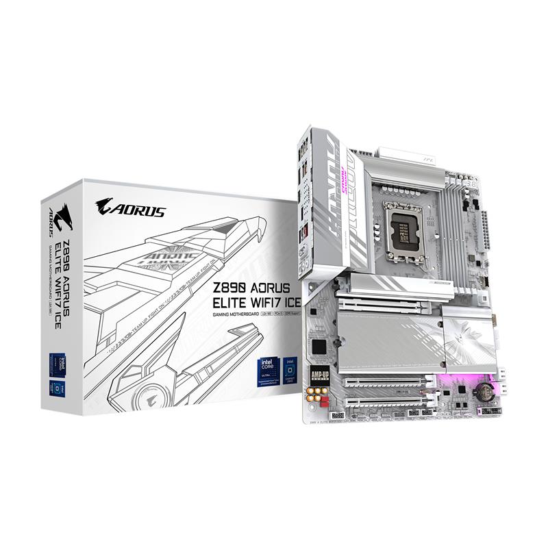 GIGABYTE Z890 AORUS ELITE WIFI7 ICE Ultra Core (Series 2) LGA 1851(Open Box)