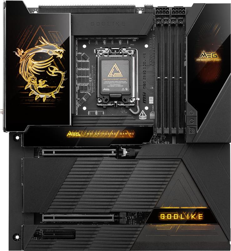 MSI MEG Z890 GODLIKE, Intel Z890 ATX LGA 1851 Intel Ultra Motherboard