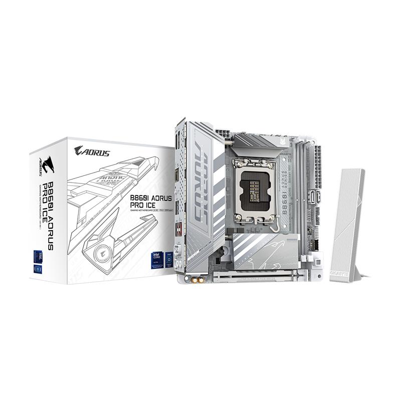 GIGABYTE B860I AORUS PRO ICE Intel Core Ultra (série 2) LGA 1851