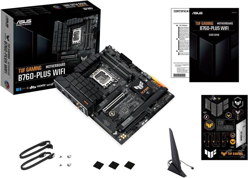 ASUS TUF GAMING B760-PLUS WIFI Intel® B760 (14th, 13th, and