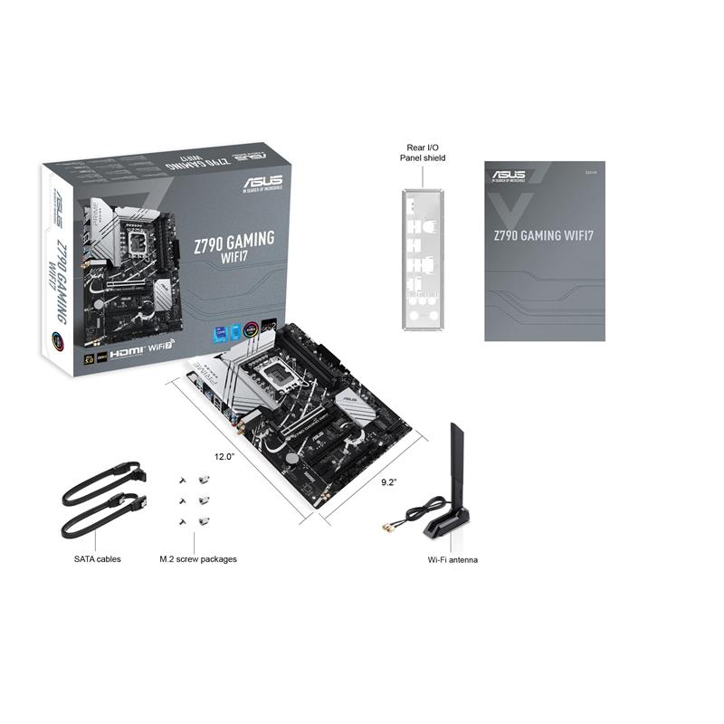 ASUS Z790 GAMING WIFI7 Intel LGA 1700 DDR5 ATX Wi-Fi 7 Motherboard