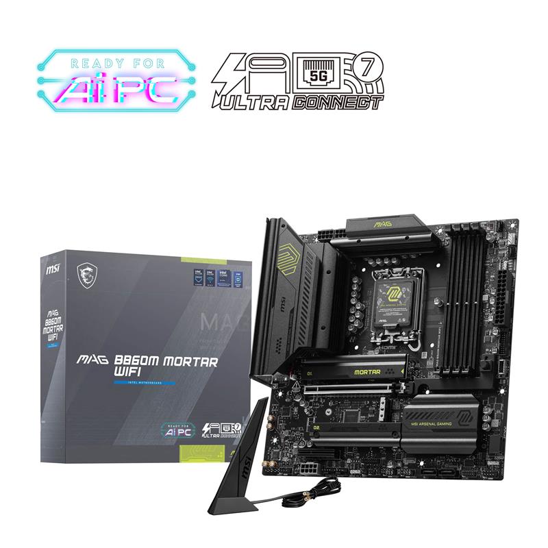 MSI MAG B860M MORTAR WIFI carte mère