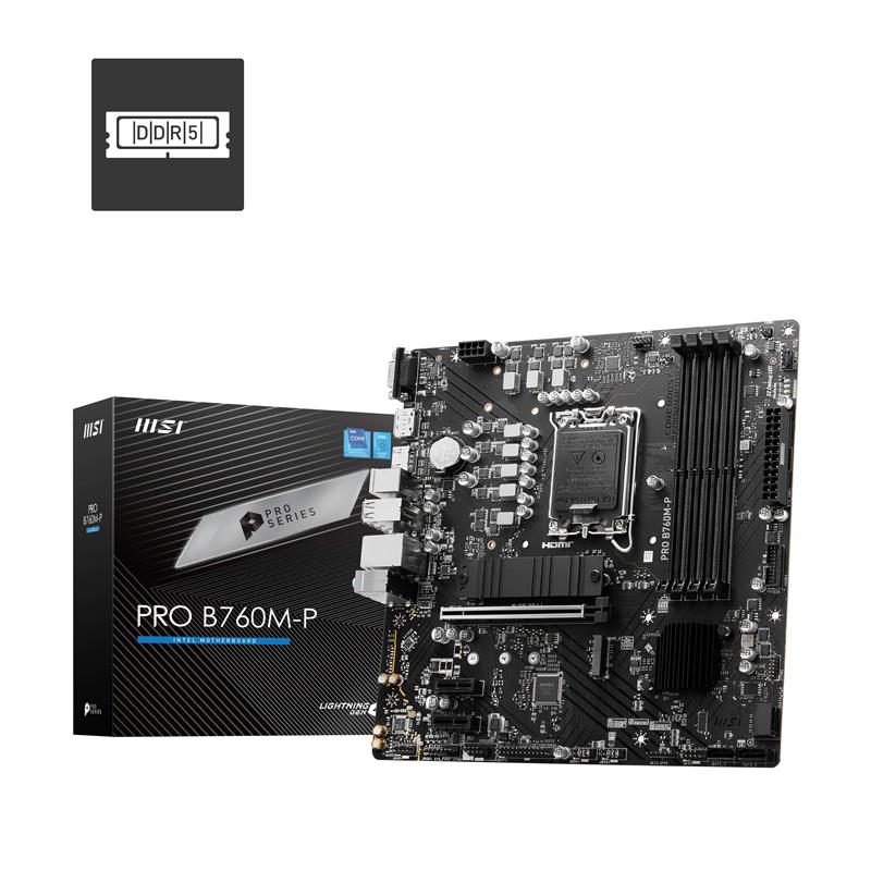 MSI PRO B760M-P Motherboard