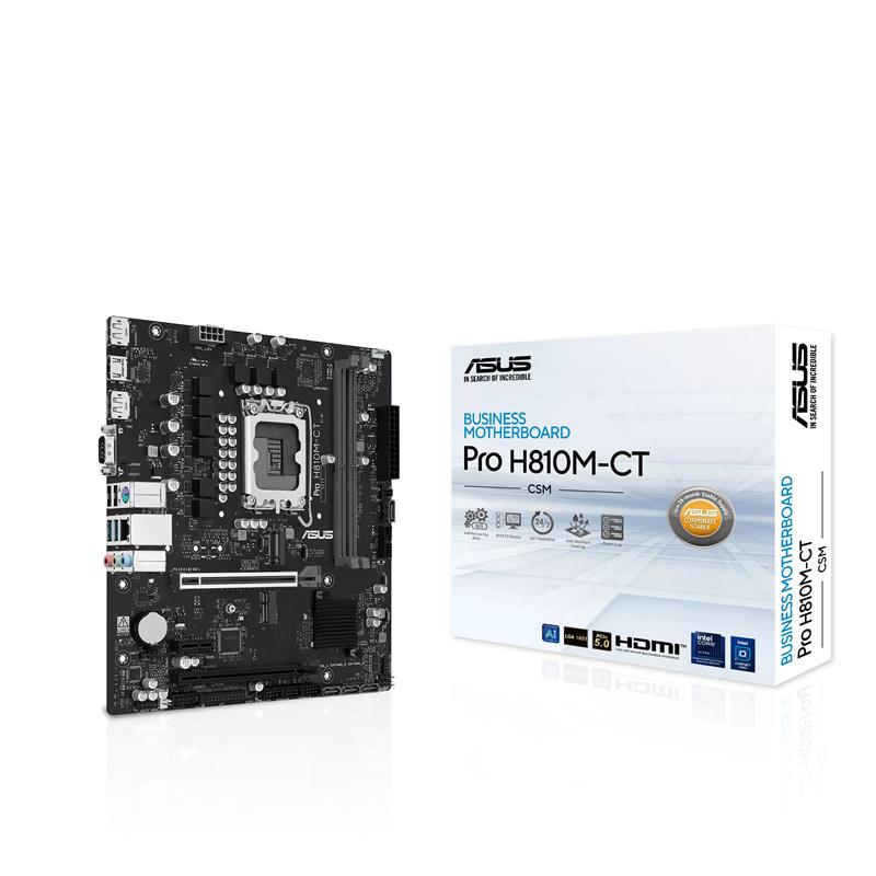 ASUS PRO H810M-CT-CSM Micro-ATX mATX Intel H810 business motherboard