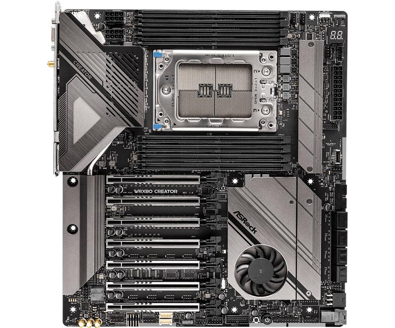 ASRock Motherboard WRX80 Creator R2.0 AMD WRX80 Socket sWRX8 Max2048GB DDR4 EATX Retail