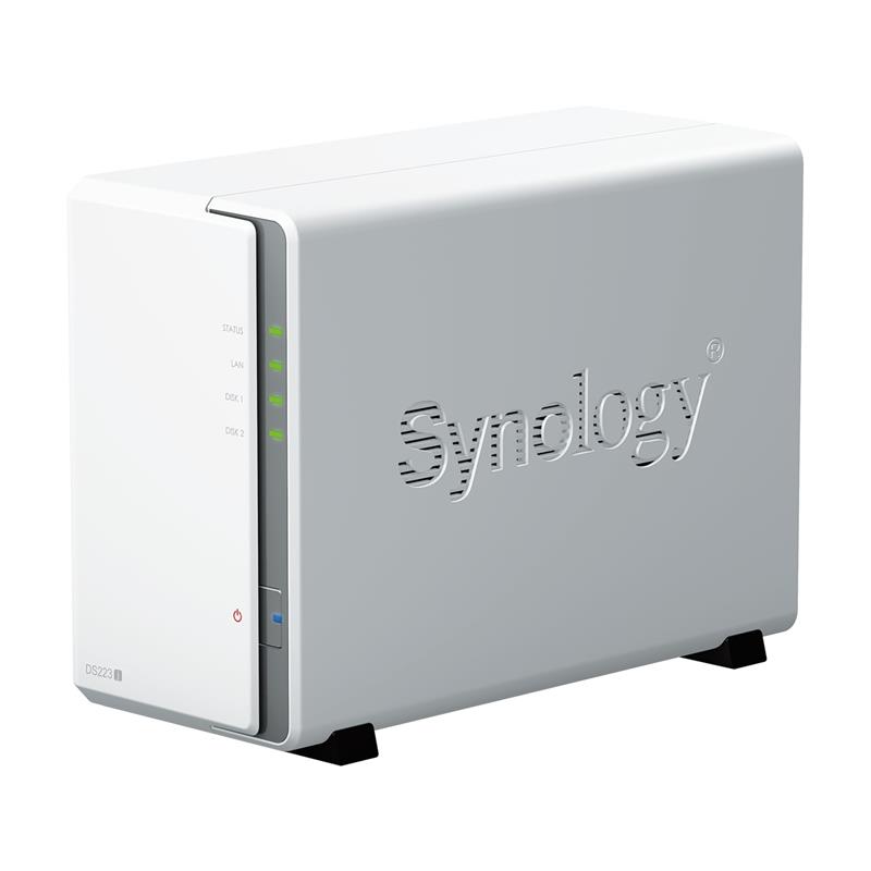 synology nas DS223j + 2TB HDD × 2 Synology DS223J DiskStation 2-Bay NAS (Diskless ) - Canada