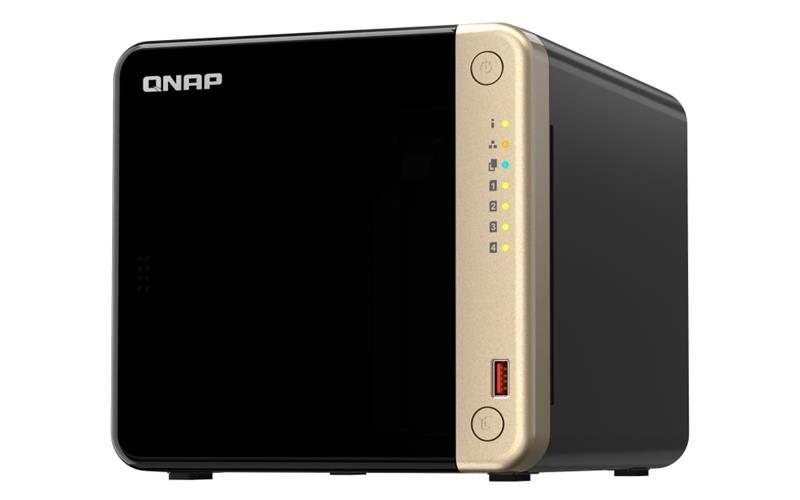 QNAP TS-464-8G-US 4 Bay High-Performance Desktop NAS (Diskless