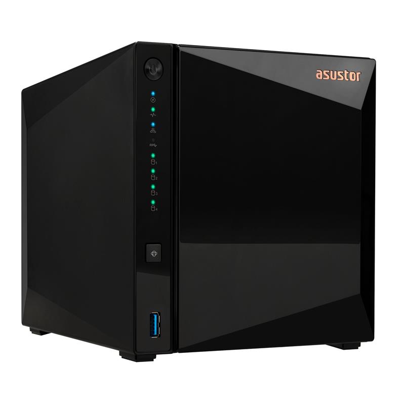 即使用可4ベイNAS ASUSTOR AS-304T 3TBHDD付RAID対応 Asustor Drivestor 4 Pro Gen2 AS3304T v2 4 Bay NAS Storage