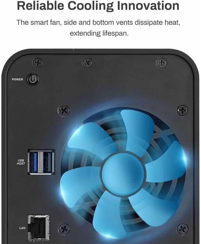TerraMaster F2-212 2Bay NAS (Diskless) - Canada Computers