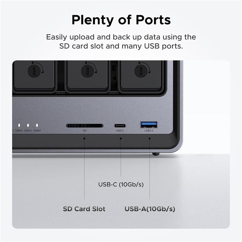 UGREEN DXP4800 4-Bay NAS (Diskless) - Canada Computers & Electronics