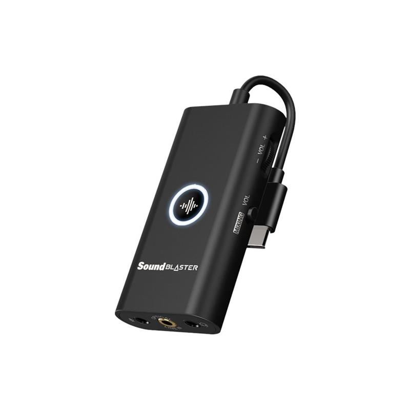 Creative Sound Blaster G3 USB C, Black