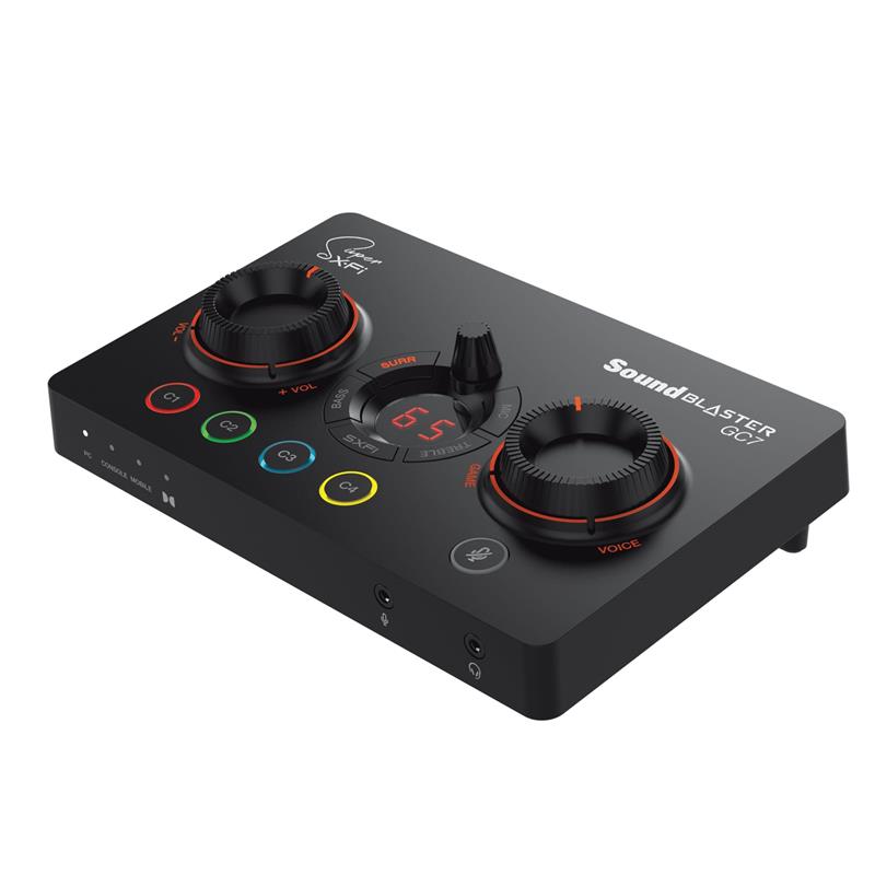 Creative Sound Blaster GC7 オーディオインターフェイス Creative Sound Blaster GC7, Game Streaming USB DAC and Amp