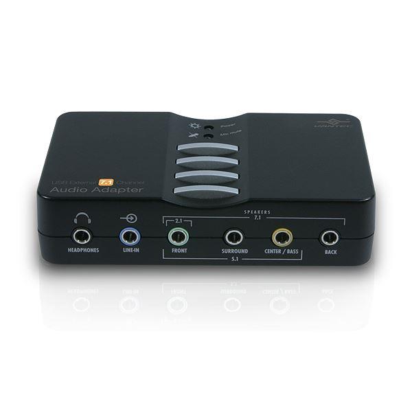 Vantec USB External 7.1 Channel Audio Adapter (NBA-200U)