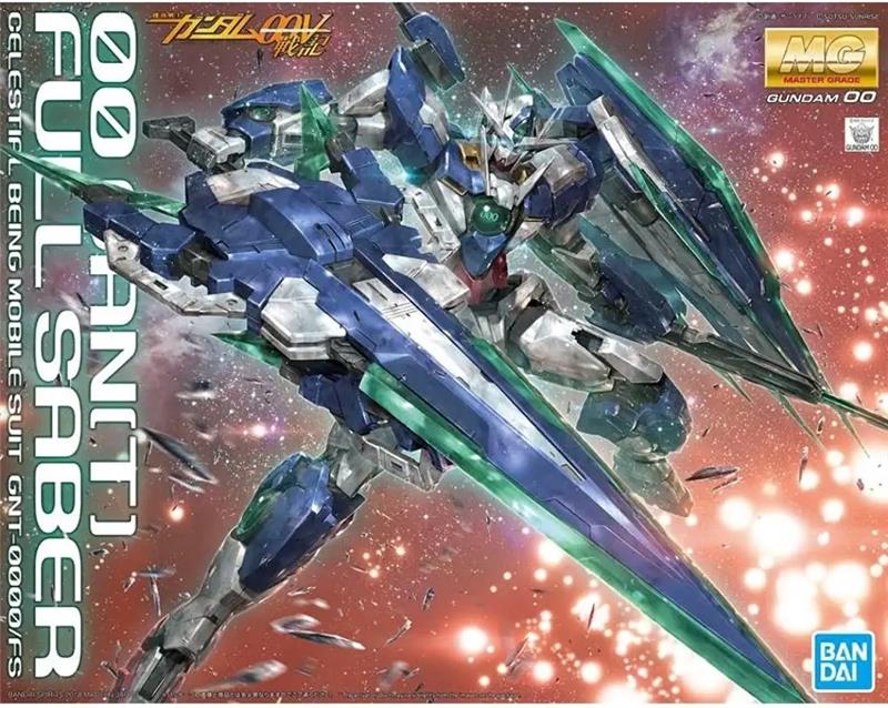 BANDAI Spirits Hobby MG 1/100 00 QAN(T) Full Saber "Gundam 00V" Kit de modélisation