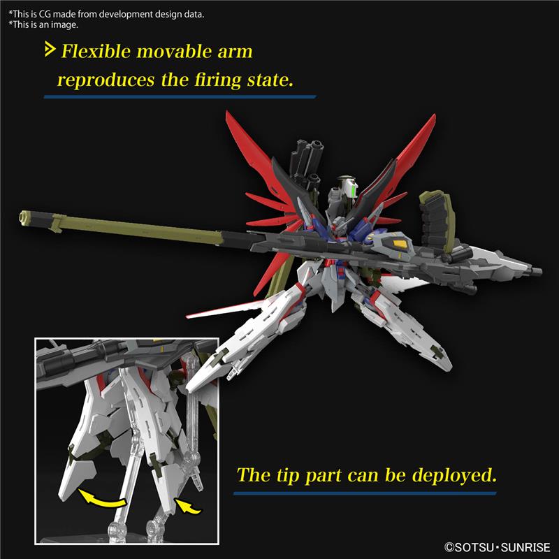 BANDAI HGCE 1/144 Destiny Gundam Spec Ⅱ & Zeus Silhouette 
