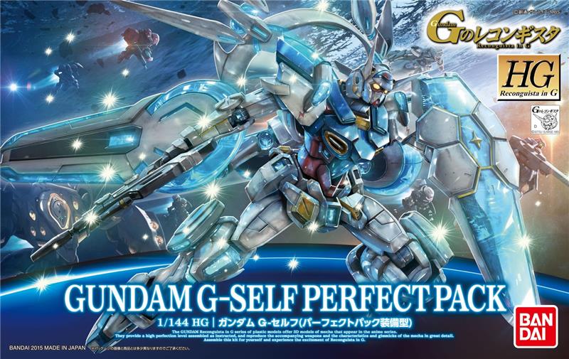 BANDAI Hobby HG 1/144 Gundam G-Self Perfect Pack "Gundam Reconguista in G" Model Kit