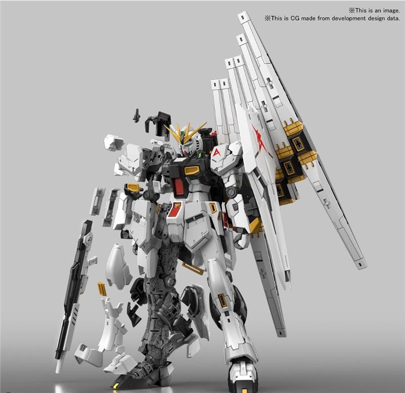 BANDAI RG 1/144 Nu GUNDAM - Canada Computers & Electronics