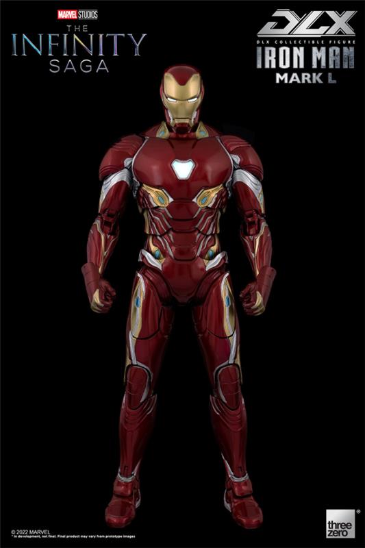 Threezero Marvel Studios: The Infinity Saga DLX Iron Man Mark 50 1:12 Scale Figurine