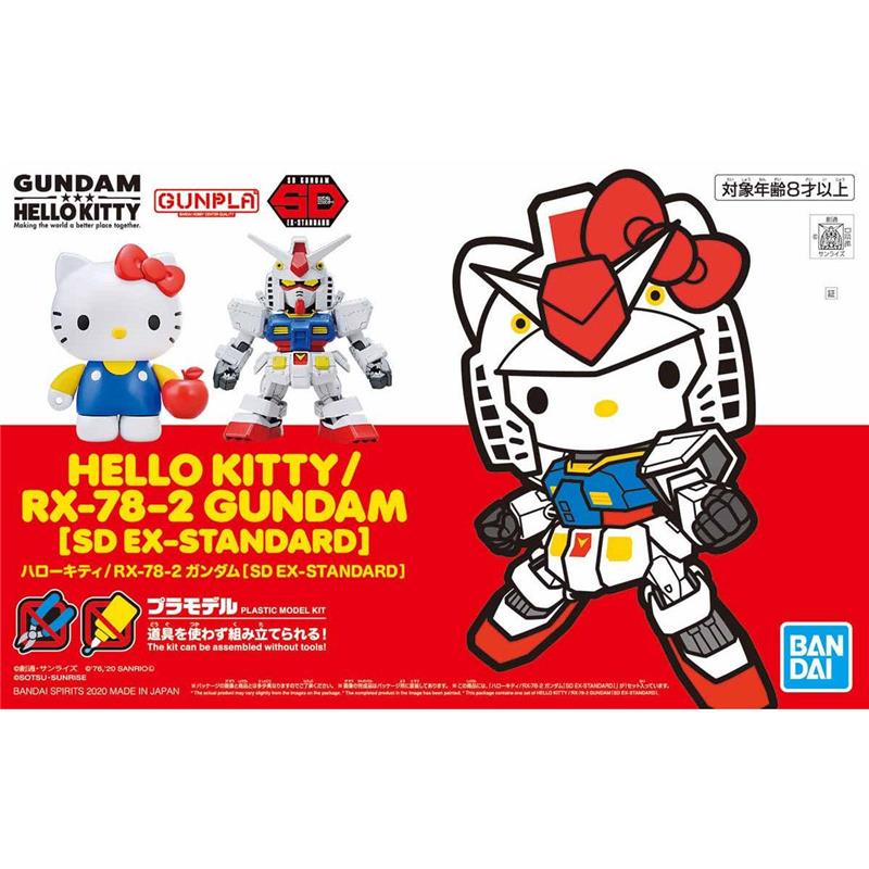 BANDAI HOBBY EX-Standard HELLO KITTY/RX-78-2 GUNDAM