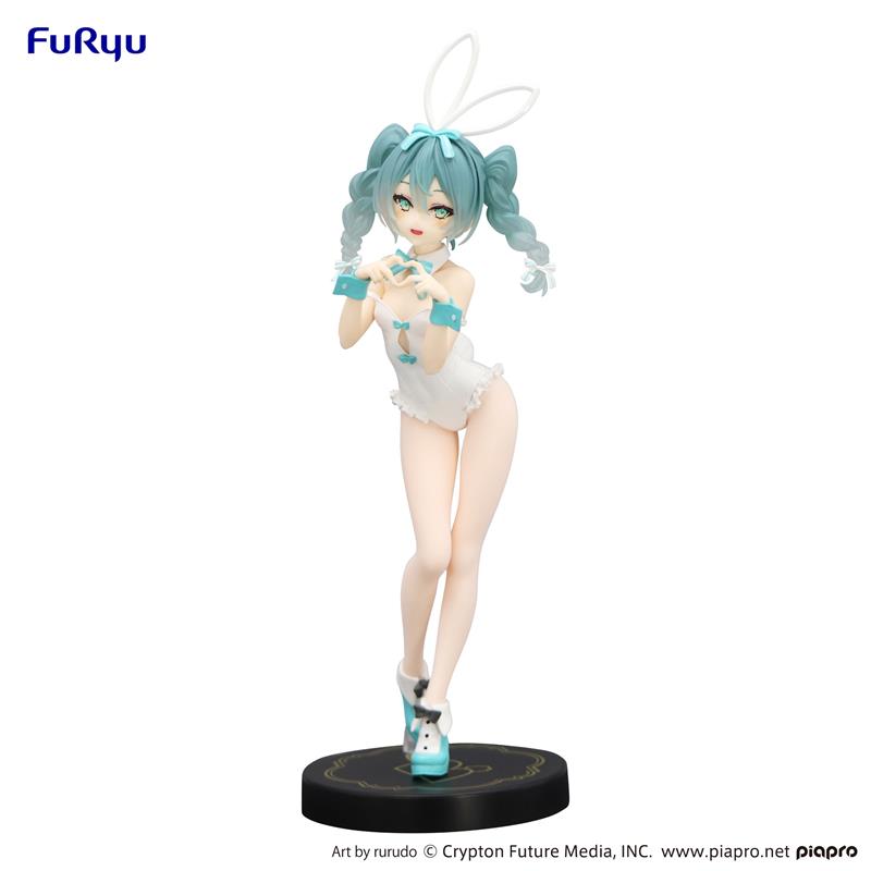 Furyu Corporation Hatsune Miku BiCute Bunnies -rurudo White Color ver.