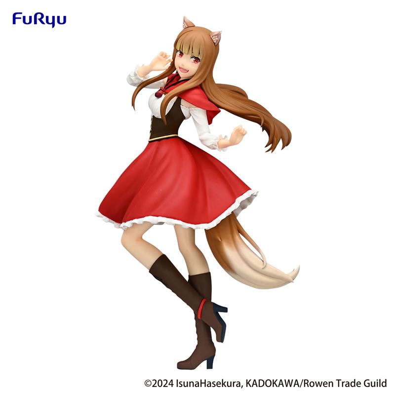 Furyu Corporation Holo Red Hood Ver. Trio-Try-iT Figure "Spice and Wol
