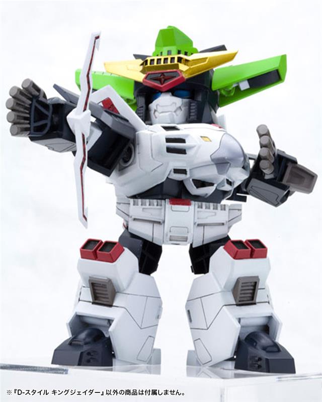 Kotobukiya D-Style King J-Der "The King of Braves GaoGaiGar" Model Kit