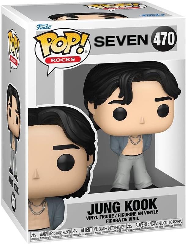Funko Pop! Rocks: BTS - Jung Kook - (Seven)