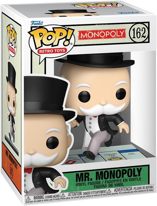 Funko - Pop! Monopoly: Mr. Monopoly - Multicolor(Pass Go)